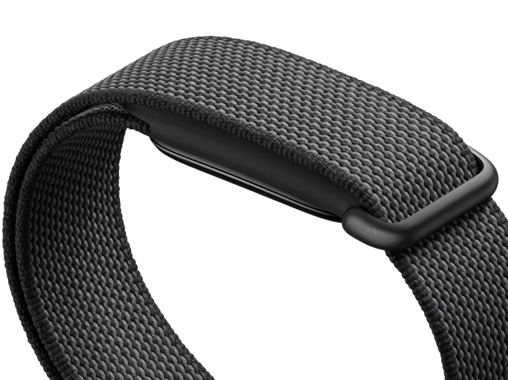 Google Fitbit Air in Obsidian, Unterseite mit Sensoren